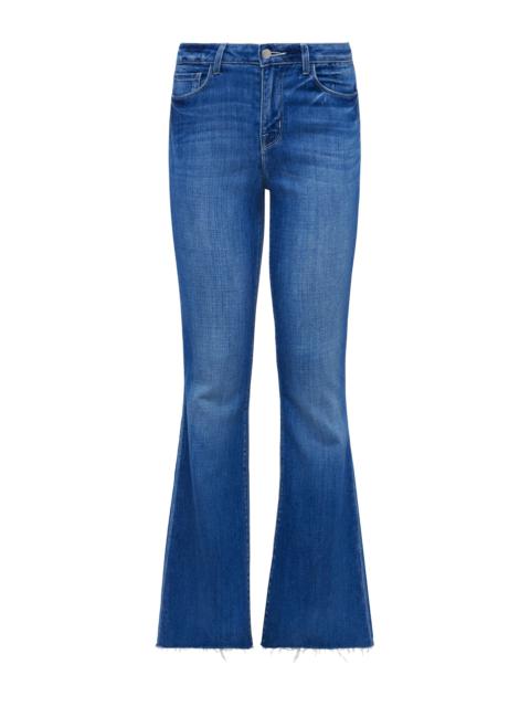 L'AGENCE Sera Sneaker Flare Jean
