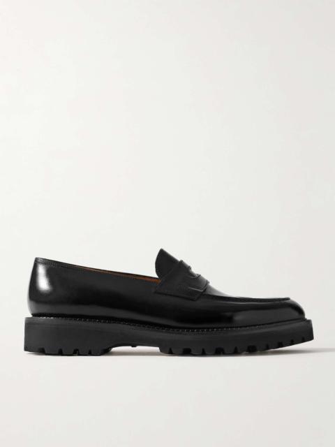John Lobb Lopez Leather Penny Loafers
