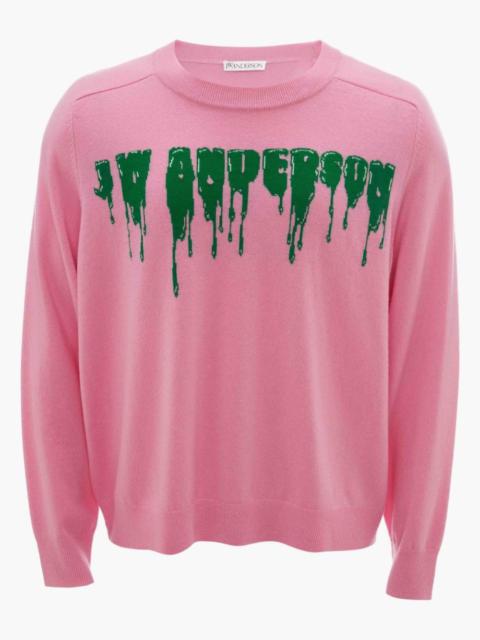 JW Anderson slime-logo jumper