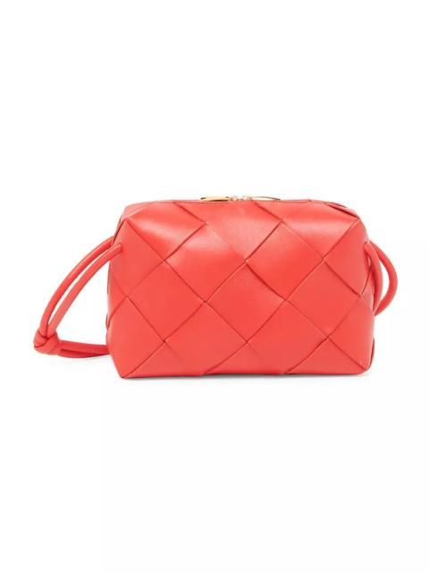 Bottega Veneta Small Cassette Intreccio Leather Camera Bag