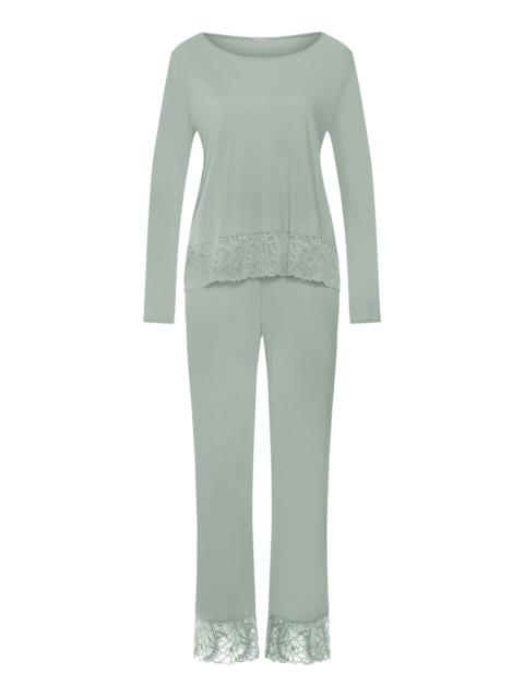 HANRO Azelia Lace Trim Pajama Set