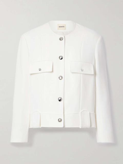 KHAITE Laybin grain de poudre jacket