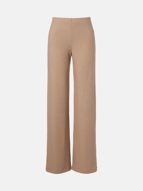 LESET Lauren jersey wide-leg pants