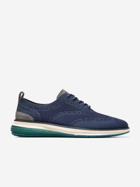 COLE HAAN Men's ØriginalGrand Energyweave Stitchlite™ Wingtip Oxfords