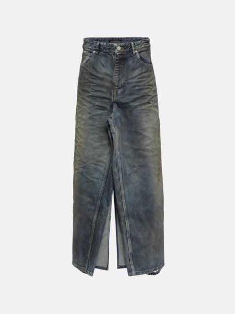 BALENCIAGA Women's Apron 바지 스커트 에 Light Blue