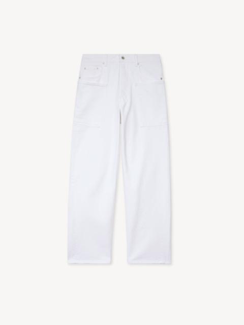 KENZO Cargo monkey fit jeans in japanese denim