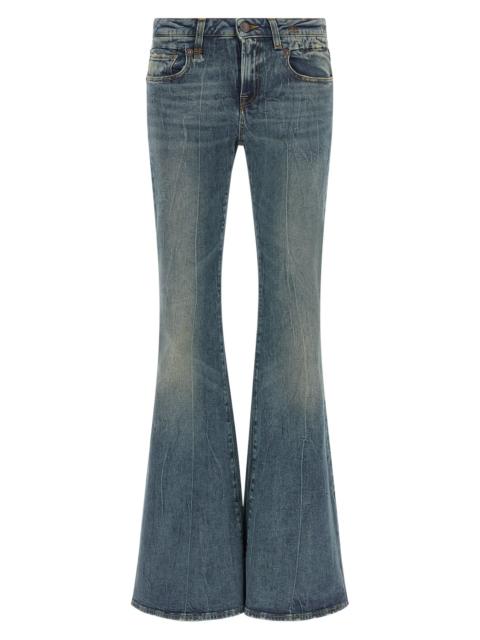 R13 'Overflow Boy Flare' Jeans