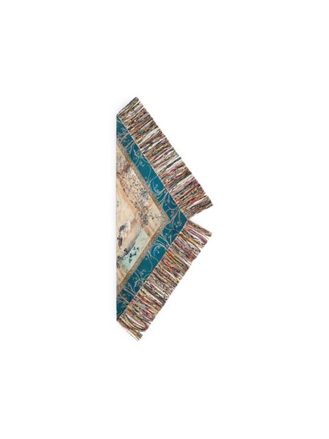 Pierre-Louis Mascia Aloeuw fringed scarf