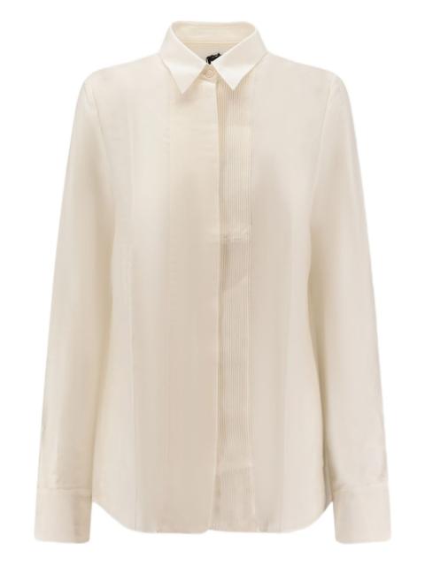 BOSS Bisina pleated shirt