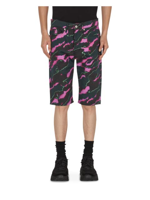 Dries Van Noten Len Lye Penna Tris Shorts Pink