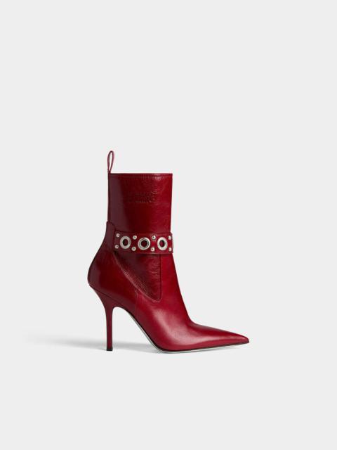 GOTHIC DSQUARED2 HEELED ANKLE BOOTS