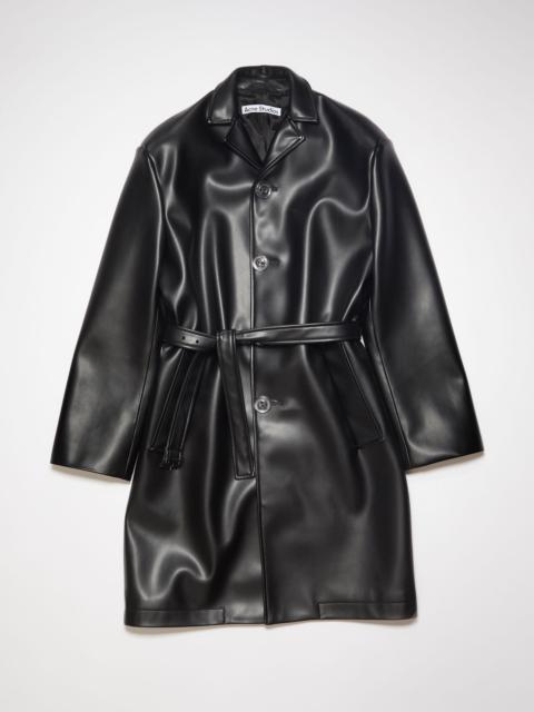 Acne Studios Belted coat - Black