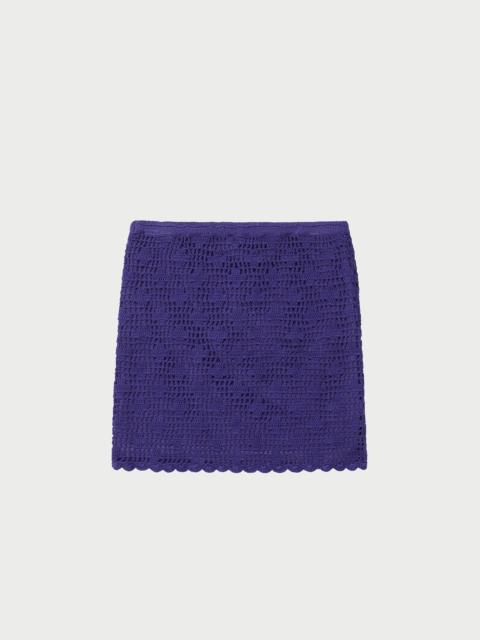 LOEFFLER RANDALL Elowen Crochet Skirt