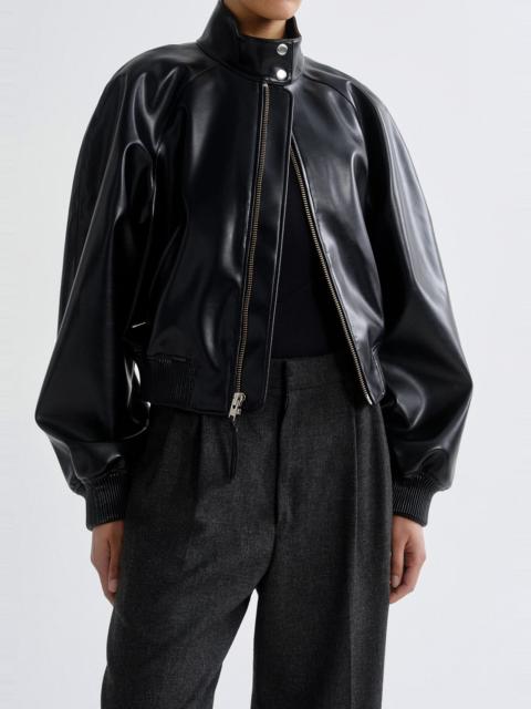 AGOLDE NOVA BOMBER JACKET IN BLACK