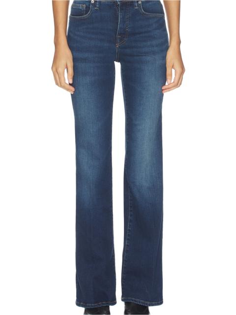 GOOD AMERICAN Compression Good Legs Flare Jeans