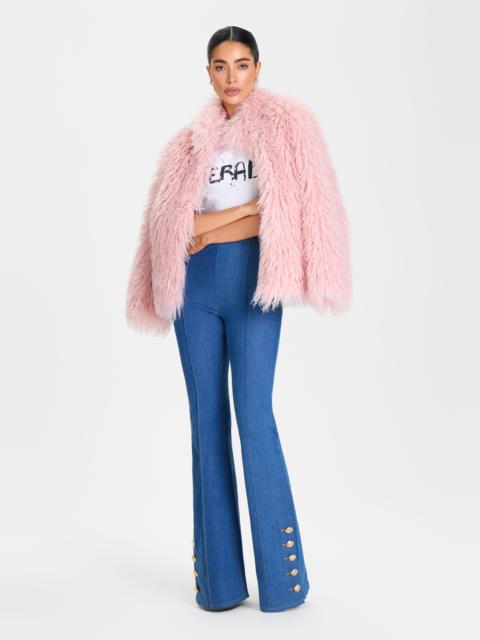 NADINE MERABI Kara Pink Jacket