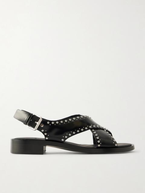 Church's Remi Studded Woven Leather Sandals