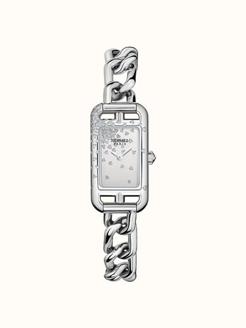 Hermès Nantucket watch, 17 x 23 mm