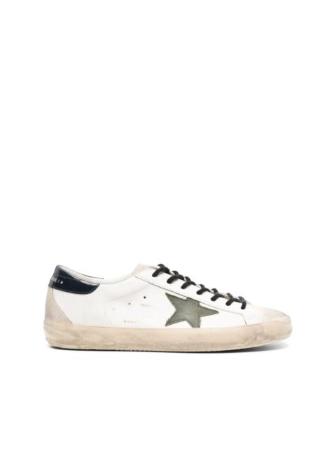 Golden Goose Super-Star distressed leather sneakers