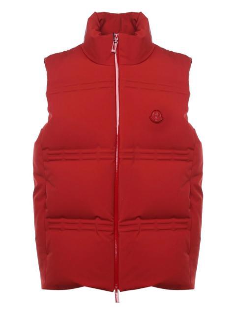 Moncler logo-patch padded jacket