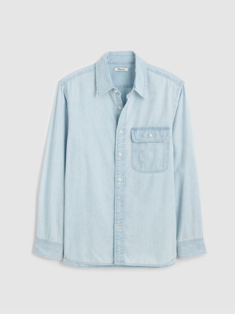 Madewell Work Shirt in Japanese Chambray