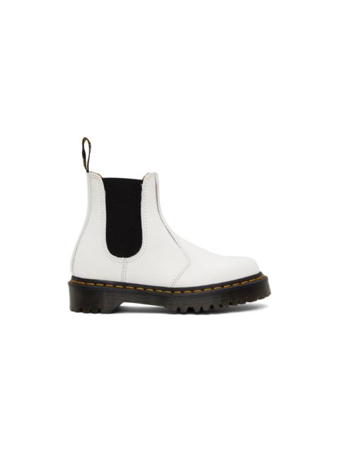 Dr. Martens White 2976 Bex Boots