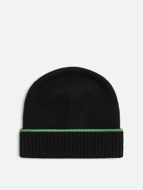 Bottega Veneta wool cashmere overlock beanie