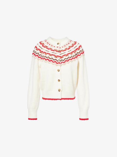 GUEST IN RESIDENCE Chalet knitted wool and cashmere cardigan