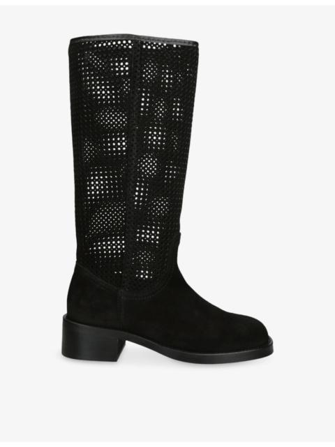 STEVE MADDEN Riggs Leather Boots