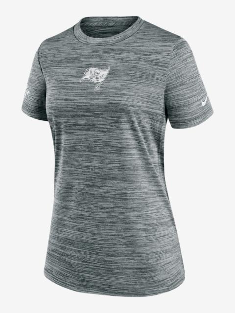 Nike Tampa Bay Buccaneers Sideline Team Issue Velocity Women's Nike Dri-FIT NFL T-Shirt