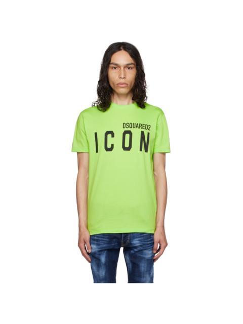 DSQUARED2 Green 'Be Icon' T-Shirt