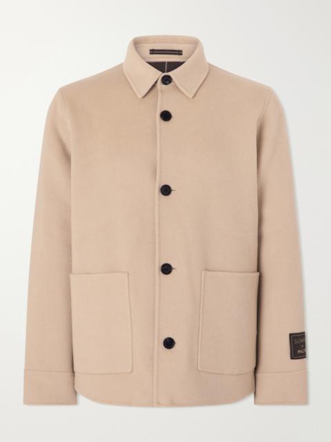 SLOWEAR Felted Wool-Blend Blouson Jacket