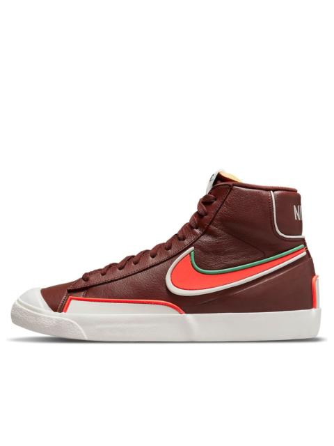 Nike Nike Blazer Mid '77 Infinite Dark Team Red 'Brown Orange Green' DA7233-200
