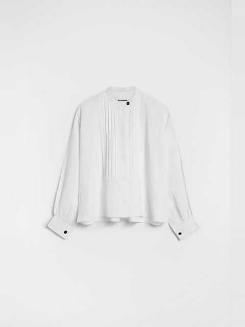Jil Sander Linen Pleated Shirt
