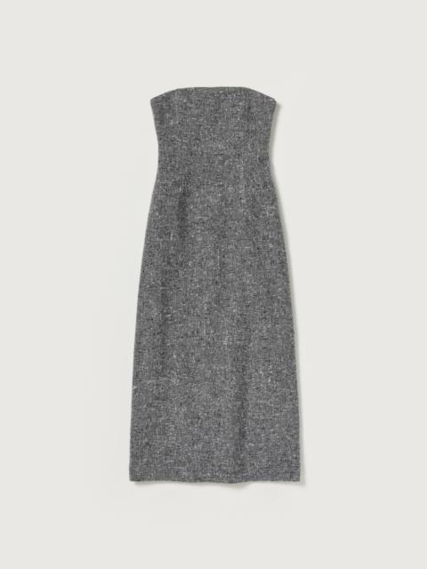 AURALEE HOMESPUN TWEED DRESS
