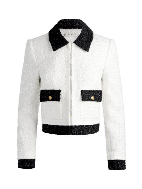 Alice + Olivia TOPHER BOXY JACKET