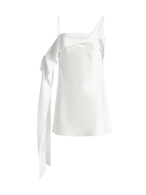 SIGNIFICANT OTHER Women's Devlyn Draped Satin Minidress - Ivory