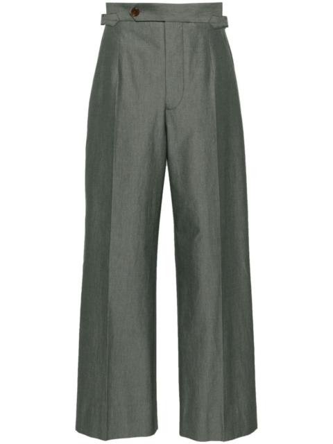 Lauren high-waist wide-leg trousers