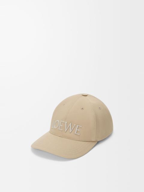 LOEWE cap in cotton canvas