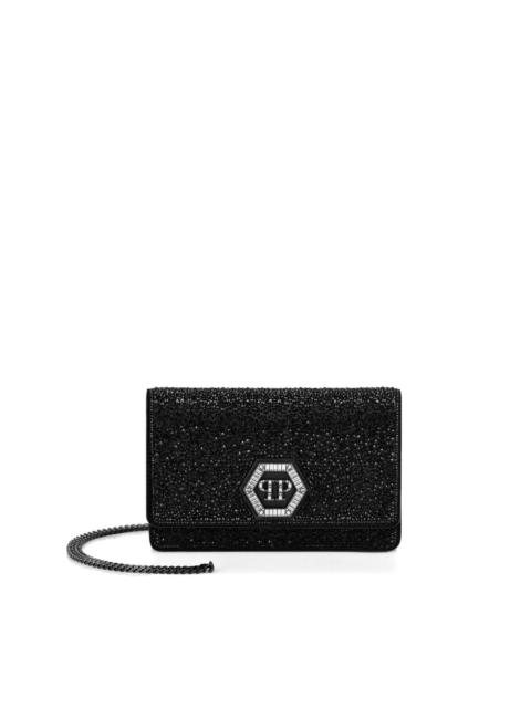 PHILIPP PLEIN mini Hexagon-logo shoulder bag