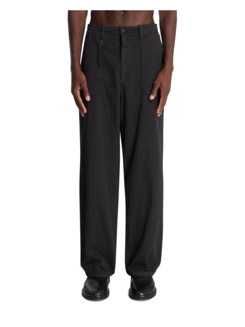 Massimo Osti Studio Black Cotton Trousers