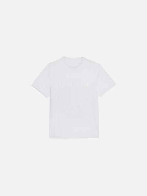 Helmut Lang SHEER LOGO TEE