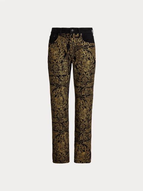 Polo Ralph Lauren Soutache Relaxed Straight Jean
