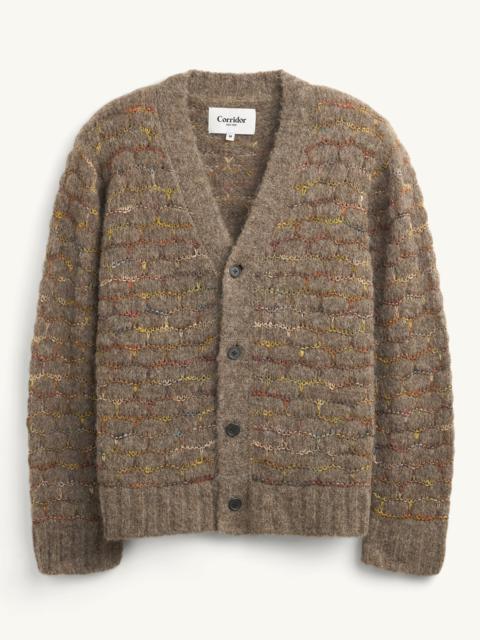 Corridor RAGA CARDIGAN - BROWN