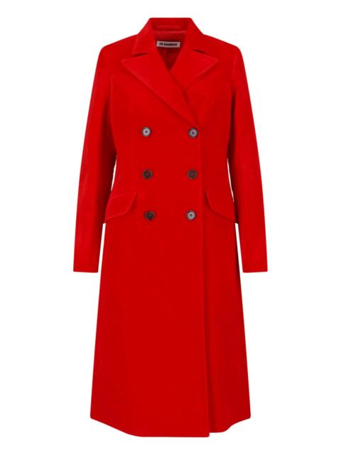 Jil Sander DOUBLE-BREASTED COAT