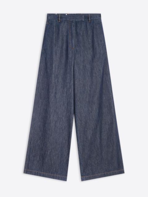 Dries Van Noten WIDE LEG DENIM PANTS