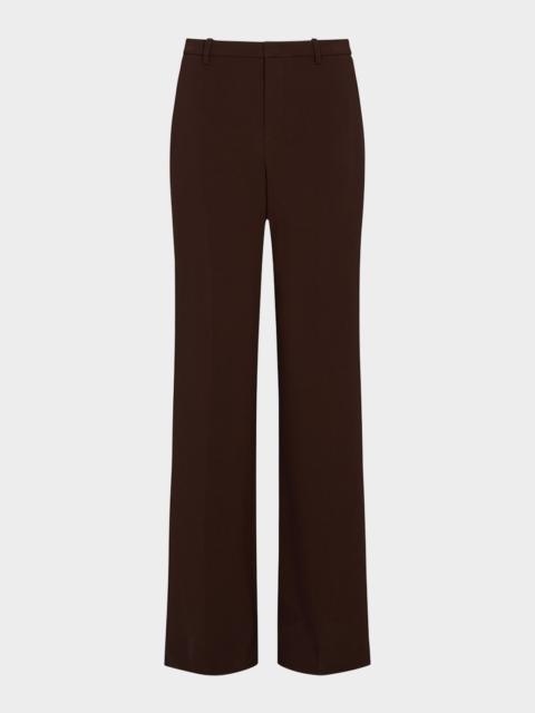Vince Mid-Rise Tailored Flare Pants