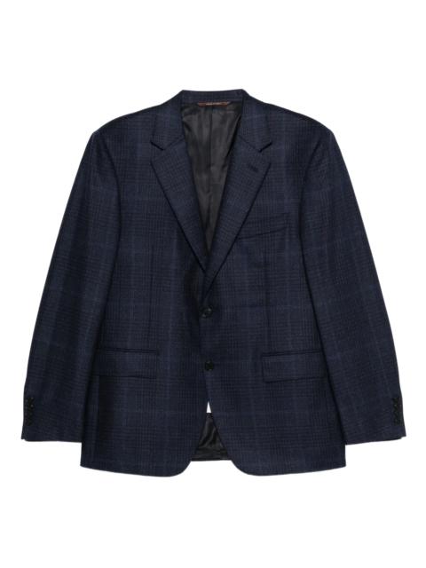 Canali Canali Checked Single-breasted Blazer