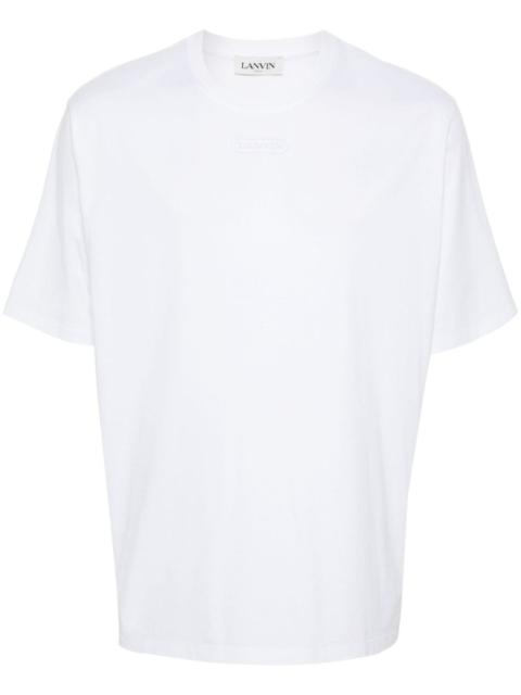 Lanvin logo-embroidered T-shirt