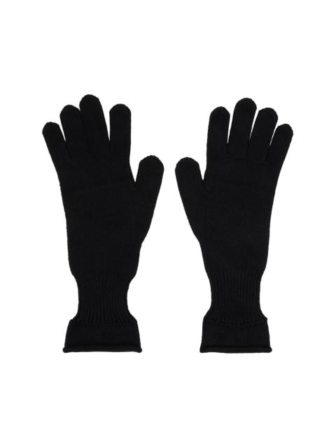ISSEY MIYAKE Black Breeze Knit Gloves